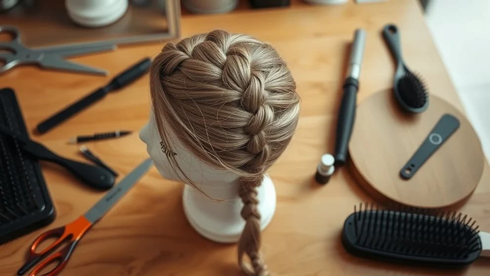 Hur gör man en fläta på sig själv