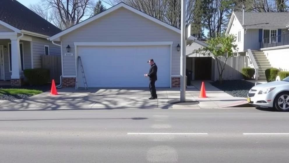 Hur nära väg får man bygga sitt garage