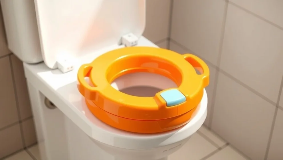 Potta som ser ut som en toalett