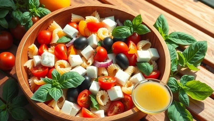 Världens godaste pastasallad recept